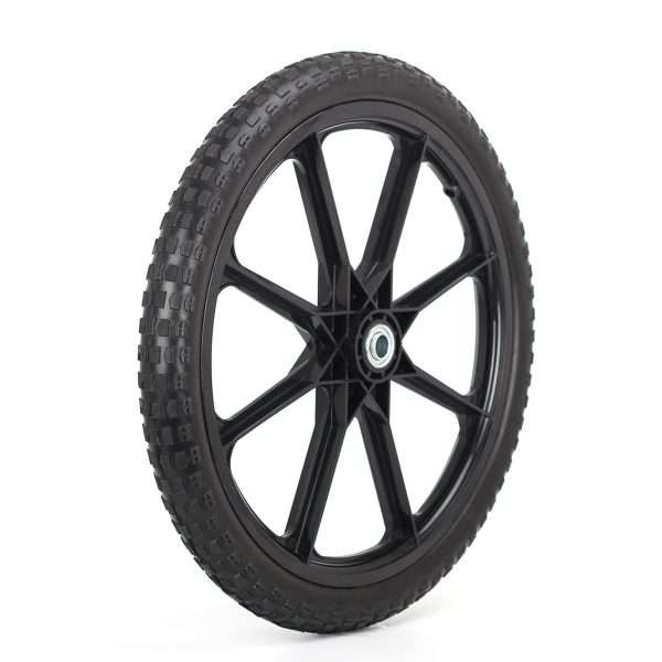 Flat Free Wheelbarrow Wheel 20″ 20×2.125 | for Rubbermaid PU2001