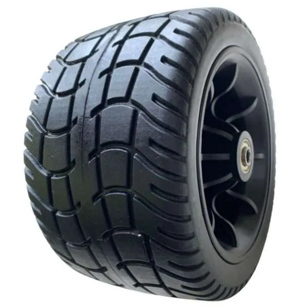 4″ Wide Wagon Wheels for Folding Carts | PU0704-2
