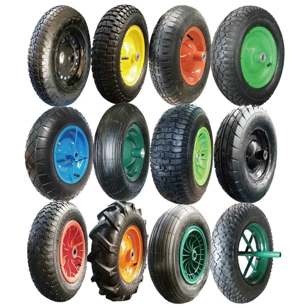 Air Filled Wheelbarrow Tire 16″ 16×4.80/4.00-8 | PR1614