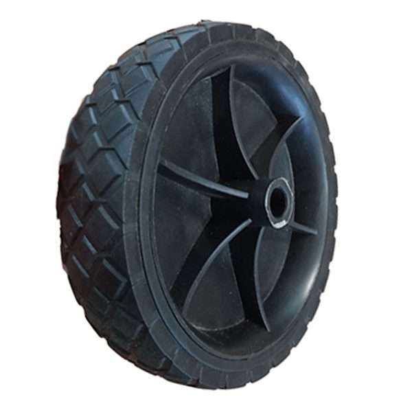 Solid Plastic Cart Wheel 6″ | PVC0600 Industrial Model