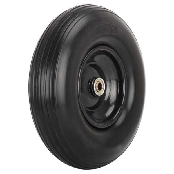 Solid Wheelbarrow Tire 13″ 13×4.00-6 | Flat Free PU1310