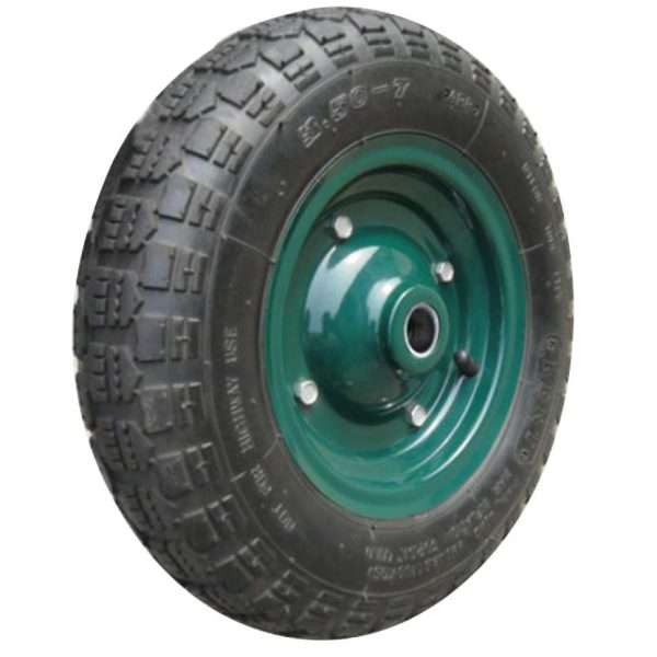 Pneumatic Industrial Cart Wheel 12″ 12×3.50-7 | PR1206