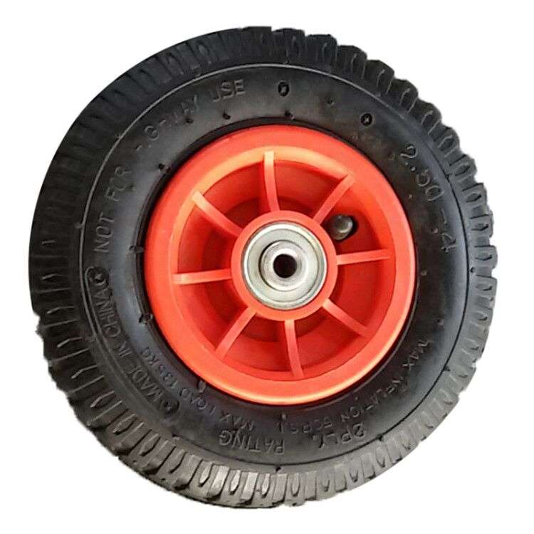 8x2.50-4 air filled rubber tire with inner tube for garden cartss