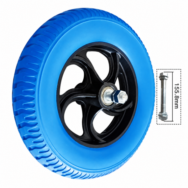 Solid Wheelbarrow Wheel 13″ 13×3.25-8 | Puncture Proof PU1305